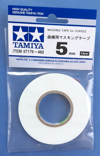 Masking tape for curves 5mm Tamiya