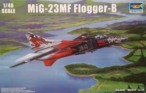 Mikoyan Mig-23MF Flogger Trumpeter