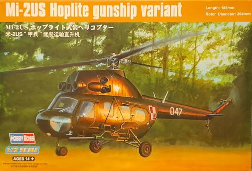 Mil Mi-2US Hoplite Gunship variant Hobby Boss