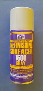 Mr. Finishing Surfacer 1500 Grey spray 170ml