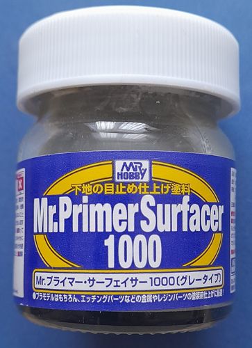Mr. Primer Surfacer 1000 Grey Gunze