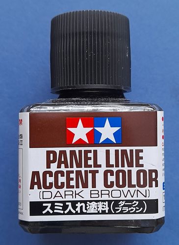 Panel Line Accent color (Dark Brown) Tamiya