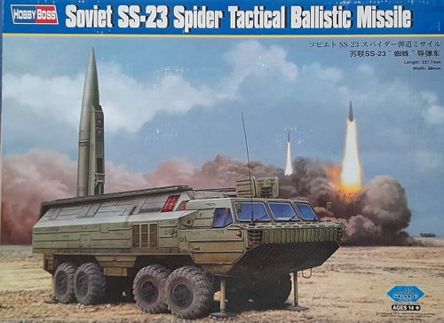 Soviet SS-23 Spider tactical ballistic M Hobby Boss