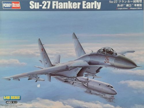 Su-27 Flanker Early Hobby Boss