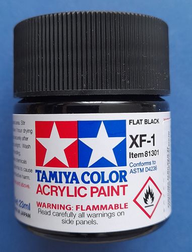 XF-1 Flat Black 23ml Tamiya