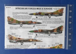 African Air Force Migs & Sukhois