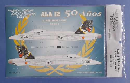 ALA 12 50AŃOS EF-18A Series Espaňolas