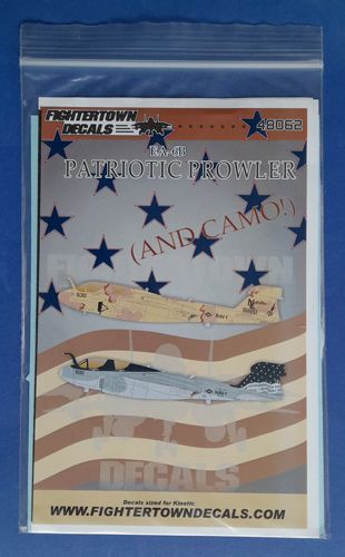 EA-6B Patriotic Prowler Fightertown decals