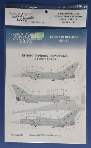 Eurofighter Typhoon ALA 11/ ALA 14 Series Espaňolas