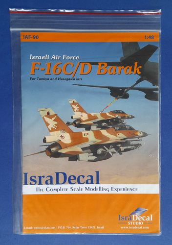 F-16C/D Barak Isradecal