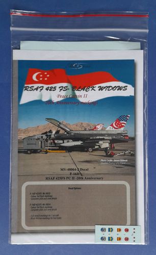 F-16D RSAF 425FS PC II - 20th Anniversary Miliverse