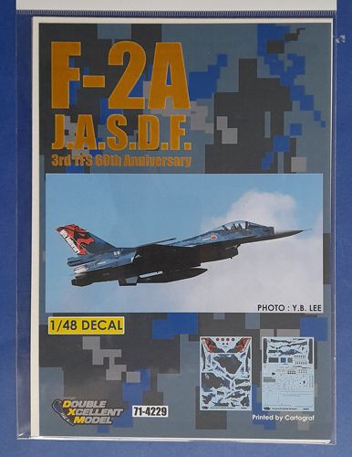 F-2A J.A.S.D.F. 3rd TSF 60th Anniversary DXM decal