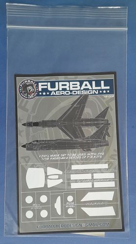 F-8 MASK SET (Hasegawa) Furball Aero Design