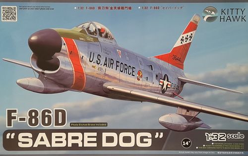 F-86D Sabre Dog Kitty Hawk