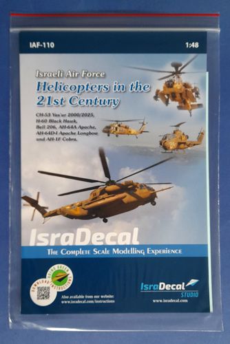 IAF Helicopters in the 21st Century Isradecal