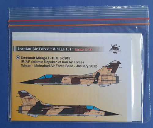 Iranian Air Force Mirage F.1 Modeller