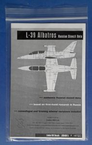 L-39 Albatros Russian stencil data