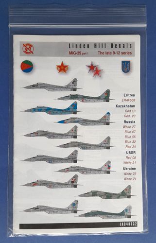 Mig-29 The late 9-12 series part 1 Linden Hill