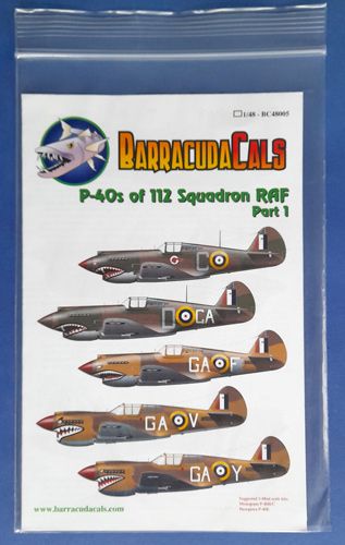 P-40 of 112.Squadron RAF (1) BarracudaCals