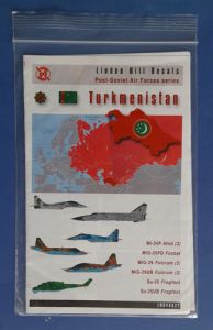 Post-Soviet Air Force series - Turkmenistan