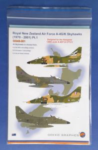 Royal New Zealand Air Force A-4G/K Skyhawks (1970-2001) p.1