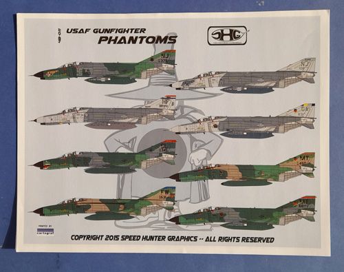 USAF Gunfighter Phantoms Speed Hunters Graphic