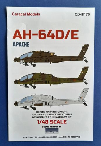 AH-64D/E Apache Caracal models