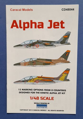 Alpha Jet Caracal models