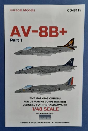 AV-8B+ p.1 Caracal models
