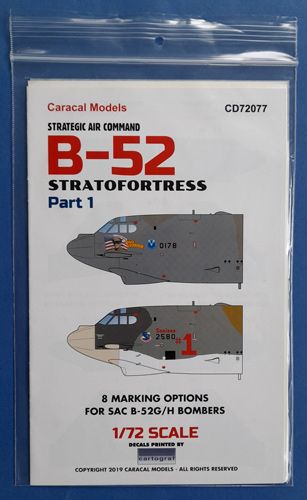 B-52 Stratofortress part 1 Caracal models