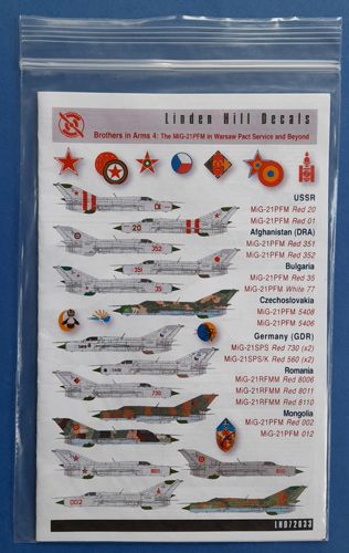Brothers in Arms 4: The Mig-21PFM in Warsaw Pact service and Beyond Linden Hill