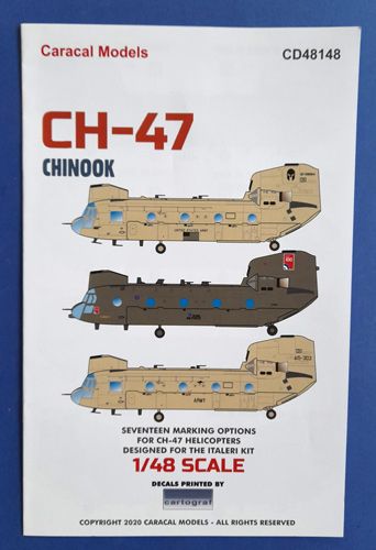 CH-47 Chinook Caracal models