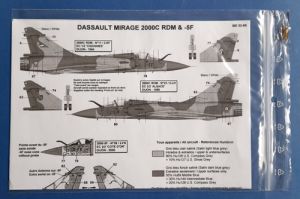 Dassault Mirage 2000C RDM & -5F