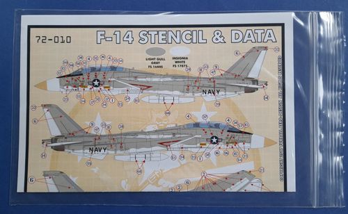 F-14 stencil & data Furball Aero Design