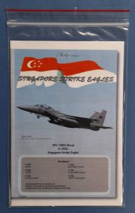 F-15SG Singapore Strike Eagles