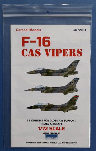 F-16 CAS Vipers Caracal models