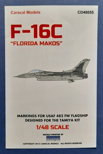 F-16C "Florida Makos" Caracal models