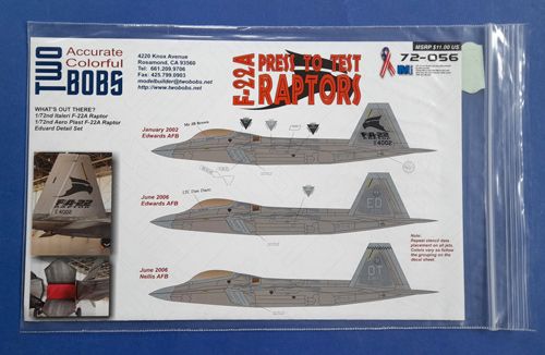 F-22A Press to test Raptors Two Bobs