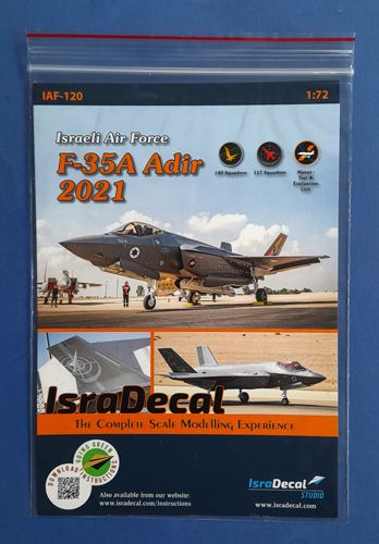 F-35A Adir 2021 Isradecal