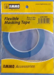 Flexible masking tape