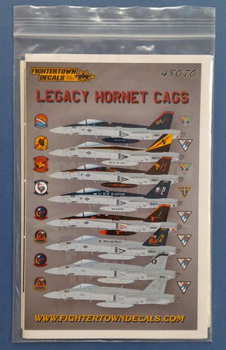 Legacy Hornet Cags Fightertown decals