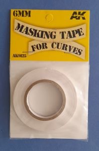 Masking tape for curves 6mm