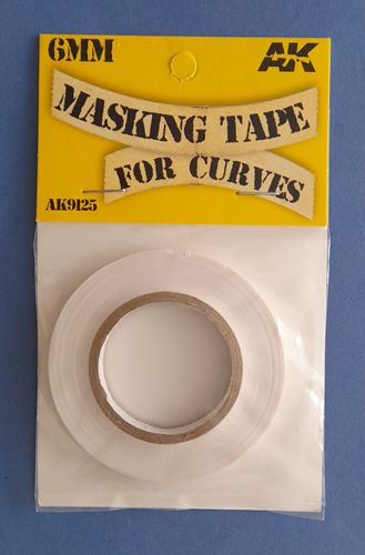 Masking tape for curves 6mm AK Interactive