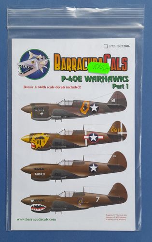 P-40E Warhawks part 1 BarracudaCals