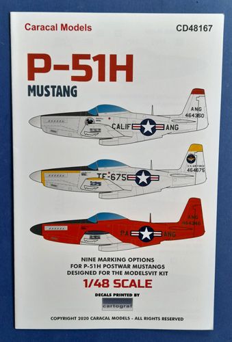P-51H Mustang Caracal models