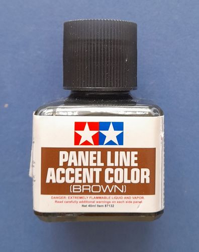 Panel Line Accent color (Brown) Tamiya