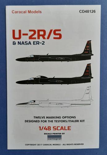 U-2R/S & NASA ER-2 Caracal models