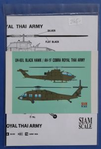 UH-60L Blackhawk / AH-1F Cobra Royal Thai Army