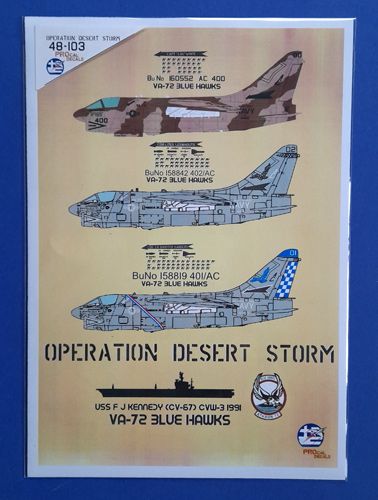 A-7E Corsair Operation Desert Storm PROcal