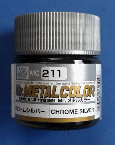Chrome Silver Gunze